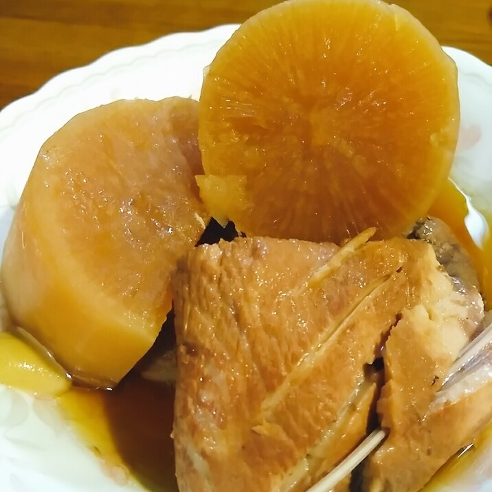 ぶり大根バルサミコ風味